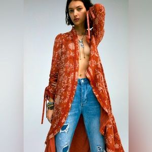 Free People Duster - Jacket - only worn once - Size XS
